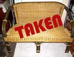 rattan chair